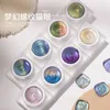 Nail Gel MUSELUOGE Draad Shell 16 kleuren/set Cat's Eye Gel Nagellak Semi Permanente Losweken UV LED Nail Lak Voor Nail Art Desigen 230703