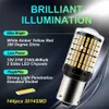 Nieuwe 2 stks 1156 BA15S P21W BAU15S PY21W 7440 W21W P21/5 W 1157 BAY15D 7443 3157 LED lampen 144smd CanBus Lamp Reverse Richtingaanwijzer