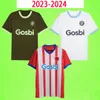 23 24 Girona fc fotbollströjor 2023 2024 TSYGANKOV GARCIA CASTELLANOS ROMEU GUTIERREZ BUENO MARTINEZ RIQUELME STUANI ARNAU DAVID LOPEZ fotbollströja herr barn kit