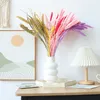 Gedroogde Bloemen 10 STKS Echte Natuurlijke Plant Gierst Spike Boeket Decoratieve Home Decor Bruiloft Garland Decoratie