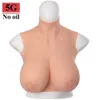 Forme mammaire 5ème fausse poitrine Crossdress formes mammaires en silicone pour les costumes de cosplay plaque mammaire en silicone seins transexuelle faux poitrine transgenre 230701