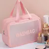 Designer Cosmetic Bags Matte Storage Bag Maquillage imperméable lavable pour femmes filles