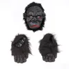 Máscaras de festa Máscara de orangotango Halloween Scary Ape Horror Sile Cosplay Foot Costume Supply Drop Delivery Home Garden Festive Supplies Dht7V