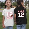 T-shirt maglietta stampati personalizzata per bambini maglietta per il compleanno per bambini