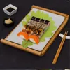 Piatti 20 Pz Pography Fondali Foglie finte Foglia naturale Decori Piatto da sushi Vassoio da dessert Sashimi Puntelli