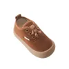 Tênis outono primavera crianças sapatos borad meninas fofo decoração de urso tênis meninos sapatos de pano bebê desenhos animados sapatos maciosHKD230701