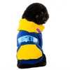 Köpek Giyim Sonbahar/Kış Giysileri Toptan Perakende Giysileri Evcil Hayvan Ürünleri "Wageton" karışık renkler spor hoodies küçük kat