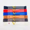 Designer Belts Women's Fashion Brand Elastic Belt Luxury Women Letter Buckle Waist Chain Dress Accessories Girl Waistband Girdle Width 3.0Cm 20 Styles