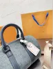 Designer denim épaule Keepall xs sac sac à main femmes boston oreiller crossbody totes portefeuille dame sac à main