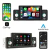 Radio 1 DIN 5 "CarPlay Radio Car Stereo Bluetooth MP5プレーヤーAndroid-Auto Hands無料A2DP USB FM Receiver Audio System Head Unit F160C 230701