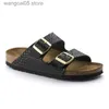 Slippers Designer sandalen arizona sandaal boston klompen mannen vrouwen klassieke dia's Suede Snake Leather dia klomp flip flops heren dames outdoor schoenen T230703