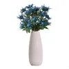 Flores decorativas Coroas de flores Plantas Decoração de casa Artificial Eryngium Thistles Bunch Simation Plastic False Decors Party Club Ho Dhjqk