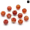 Pedra 16mm Natural Roporous Beads Rosa Quartzo Tigres Olho Opala Cristal Ágata Grande Orifício Para Diy Colar Pulseira Acessórios Jóias Dr Dhkqt