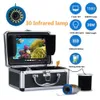 Buscador de peces MAOTEWANG 7 "pulgadas 1000tvl Kit de cámara de vídeo de pesca submarina 30 uds LED lámpara infrarroja luces Video buscador de peces HKD230703