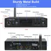 Mixer UHF Mono Audio Wireless in Ear Monitor System Transmetteur Metal Transmetteur Roby Bodypack Récepteur 50 Fréquences 500 / 900MHz PHENYX PRO