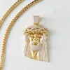 2020 Mens 925 Silver 10k Solid Gold Iced Out Moissanite Hip Hop Jewelry Jesus Jesus Bendant for Necklace