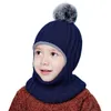 Berets N7YD Knitted Hat Knitting Winter For W/ Thermal Beanie All-match Coldproof Halloween Xmas