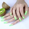 Gel per unghie 3 colori a base d'acqua Spray Air Brush Paint Inchiostro per unghie per gradiente verde aerografo Nail Color Gel Polish Art Tool 230703