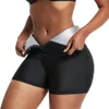 Vita Tummy Shaper Waist Trainer Donna Sudore Sauna Pantaloni Vita alta Perdita di peso Pantaloni dimagranti Controllo Hip-Lifting Body Shaper Pancia brucia grassi 230701