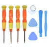 Ferramentas de reparo de telefone celular 9 em 1 Kit de reparo móvel Spudger Pry Opening Tool Conjunto de chave de fenda para X 8 7 6S 6 Plus Hand Drop Delivery Dhyjj