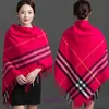 Designer Luxury Bur Home scarves for sale Ethnic Style Scarf Womens Thickened Long Autumn and Winter Tourism Plaid Square in Lijiang Tibet Summer Air Condition