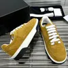 مصمم للسيدات أحذية غير رسمية 23A Panda Color Sports Shoes Suede Shoes Upper Sheepeskn Inner غير القسيمة Slip Skate Shoe Luxury Retro Outdoor Nasual Shoes