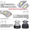 Neue DAWNKNIGHT K7C 4300K H7 H4 H11 Led Lampe 3 Kupfer Rohr Led-leuchten Für Auto H1 HB3 9005 HB4 9006 12V Led Scheinwerfer Birne