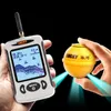 Fish Finder Outdoor fishing Portable Fish Finder 100M Depth Fish Alarm Wired Fish Detector 2.4inch TFT Color LCD Fishfinder Fish Locator HKD230703