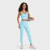 LU Effen Kleur Dames Yoga BH Slim Fit Sport BH Fitness Vest Sexy Ondergoed met Verwijderbare Borst Pads Zachte Beha Zweetafvoerende Ademende Lingerie