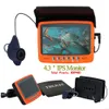 Fish Finder Monitor IPS da 4,3 pollici Videocamera per la pesca con cavo da 15 m 1000TVL Fish Finder 8pcs Lampada a infrarossi Luci per fotocamera Funzione ON / Off HKD230703