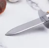 Stainless Steel Oyster Knife Wood Handle Oysters Shucking Knives Kitchen Seafood Sharp-edged Shell Opener Scallops Shells Openers JL1426