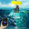 Fishfinder Erchang XF03 100M draagbare sonar fishfinder 45 graden sonar dekking echolood alarm transducer meer en zee vissen HKD230703