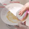 غسل الصحون الجانبي المزدوج إسفنجة وعاء الوعاء غسل الإسفنج أدوات التنظيف المنزلية