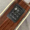 New d45 + 301eq, fir face, redwood fingerboard on back. Electric acoustic Guitar Shipping is free 258