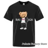 T-shirts pour hommes été hommes dessin animé ours marque de luxe t-shirt surdimensionné à manches courtes t-shirts décontracté haut ample Y2k 230701