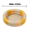 Sand Play Water Fun Diameter 120cm Inflatable Swimming Pool Baby Toys Fshion Retro Thickened Ocean Balls Tent For Children Summer Toy 230703