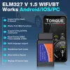 Nouveau Scanner ELM327 V1.5 OBD2 PIC18F25K80 BT/Wifi ELM 327 OBD outil de Diagnostic de voiture pour lecteur de Code Android/IOS PK Vgate Icar2