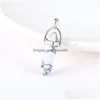 Charms syntetiska turkosa sten hexagonal prism form hänge hantverk för diy örhängen halsband smycken gör acc drop leverans hitta dhqo9