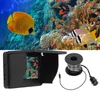 Fish Finder Fish Finder Set Undervattensfiske Videokamera 5.0in IPS Monitor 20m Kabel 1000TVL IP67 Fast på för Ice Lake Sea HKD230703