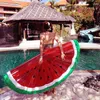 Schwimmweste Boje 120/100 Wassermelone schwimmende Reihe aufblasbarer Schwimmring für Pool Erwachsene Float Schwimmkreis Spielzeug Strand Party Versorgung