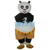 Fast Ship Kung fu panda Mascot Costume Party Cute party Fancy Dress Adult Children Size265I