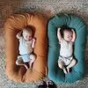 Skrubber Portable Baby Nest Girls Boys Spädbarn Nyfödd Baby Lounger Cotton Tyg Crib Toddler Bed Baby Nursery Carrecot Co Sleeper Bed