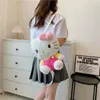 ぬいぐるみバックパック日本の女の子猫バックパック子猫ぬいぐるみ動物ぬいぐるみ人形