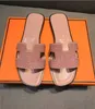 HEISSE Damen Sommersandalen Strandrutsche Hausschuhe Krokodilleder Leder Flip Flops Sexy Heels Damen Sandali Fashion Designs Orange Scuffs Schuhe