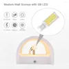 Wall Lamp Modern Gypsum G9 LED Creative Plaster Material Lights Living Room Bedroom Aisle Background Decor Sconces Light