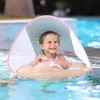 Zwemvest Boei Nieuwe Baby Zwemmen Float Ring tafel Baby Roze Drijvende Voor Zomer Kinderen Zwemmen Zwembad Accessoires Cirkel Peuter baden HKD230703