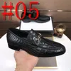 48 Modell Skor i äkta läder Hög kvalitet Herr Loafer Dress Shoes Business Derby G Designer Herr Sneakers Casual Wedges Mode storlek 38-45