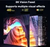 Fiber Optik Kablo HDMI 2.1 8K 120Hz 48GBPS HDR HD TV Kutusu Projektör Oyun Konsolu Ultra Yüksek Hızlı Bilgisayar 20m 25m 30m 40m 50m