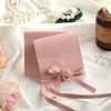 Present Wrap 30 PCS Microfiber Jewelry Pouch 8 X CM Packaging Bag Luxury Small Bows Bow Tie For Armel 230701