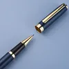 Kulspetspennor Luxury Pearl Roller Ball Pen Series 3-färger Metall 0,5 mm Reservoarpenna Signaturpenna Business Office Artiklar Presentförpackning Set 230703